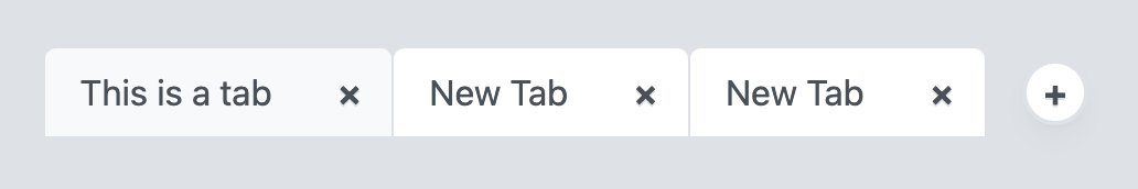 just the tabs